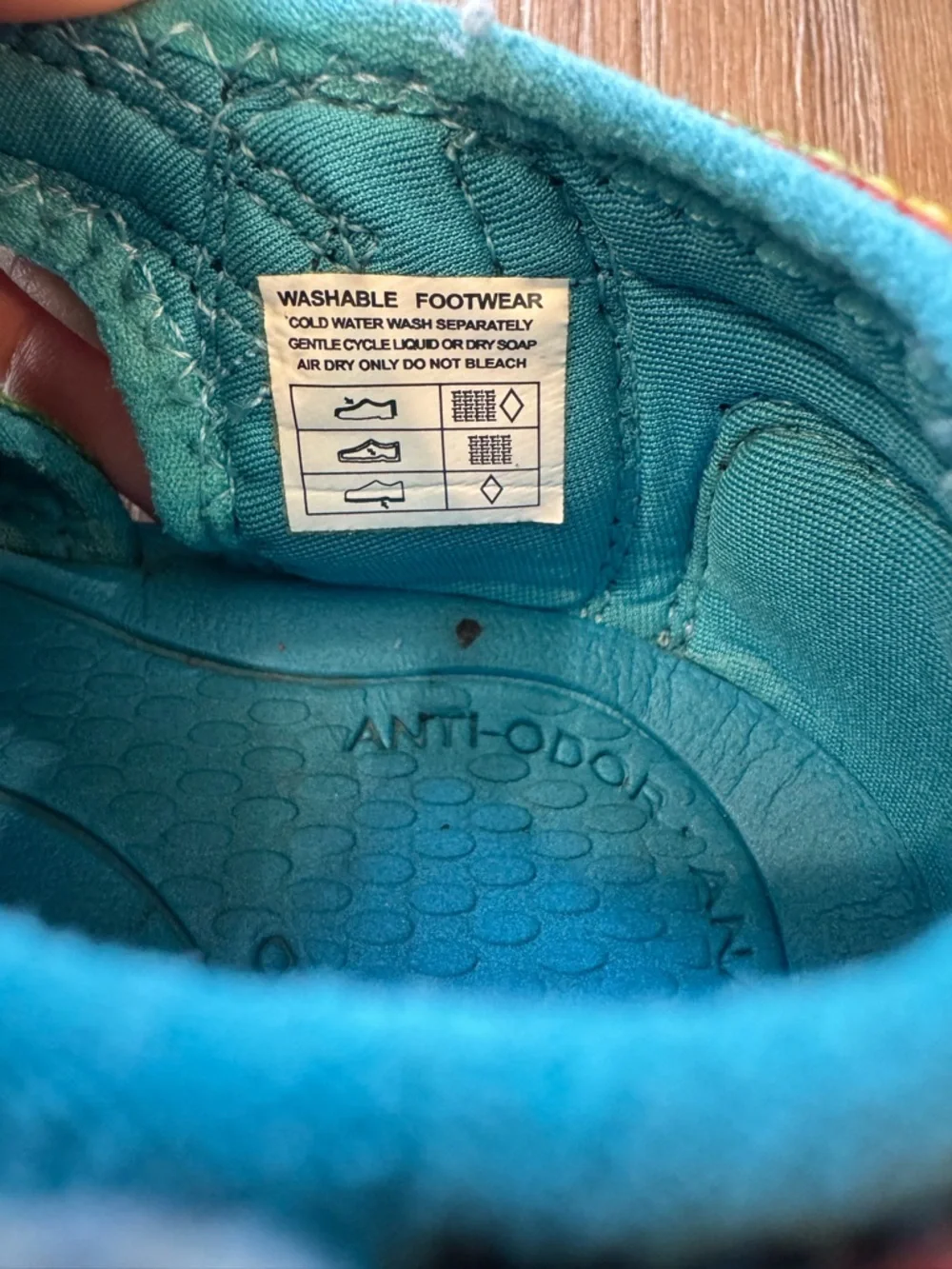 KEEN Kids' Rainbow Hydro Sandal - Teal Multicolor Size 11